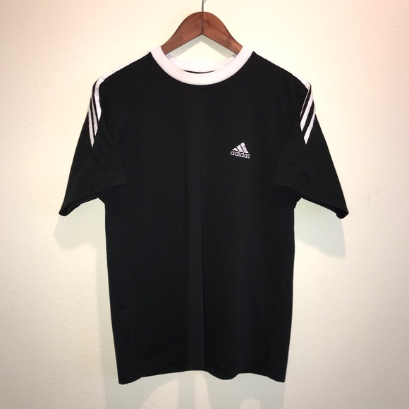 Adidas 3-Stripes Essential Classic Logo T-Shirt - Picture 2 of 4